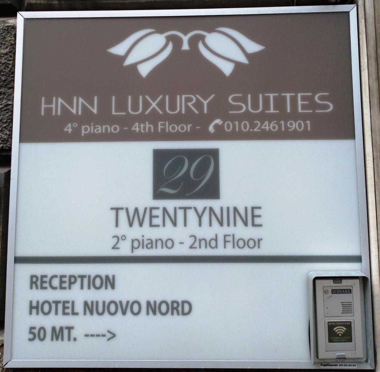 Hnn Luxury Suites Genova Eksteriør bilde